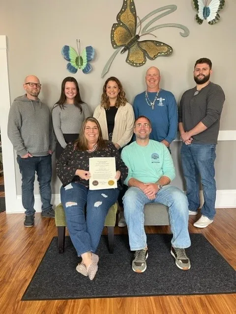 Chrysalis Recovery Center team designation photo from 2023